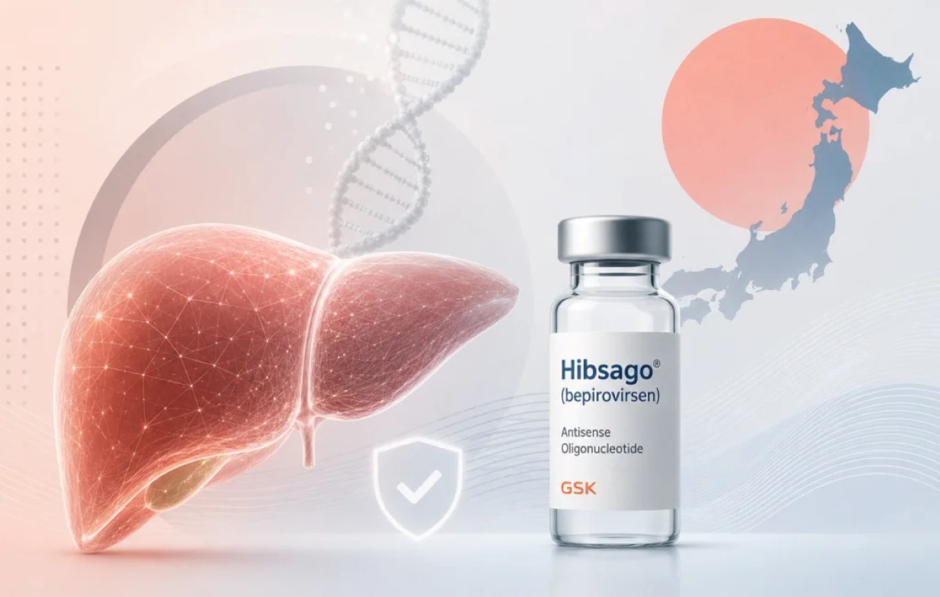 Hibsago (bepirovirsen) xroniki hepatit B üçün ilk və yeganə funksional müalicə vasitəsi kimi Yaponiyada təsdiqləndi